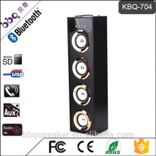 KBQ-704 40 W 5000 mAh sem fio portátil bluetooth Torre de alto-falante com luz led rádio FM